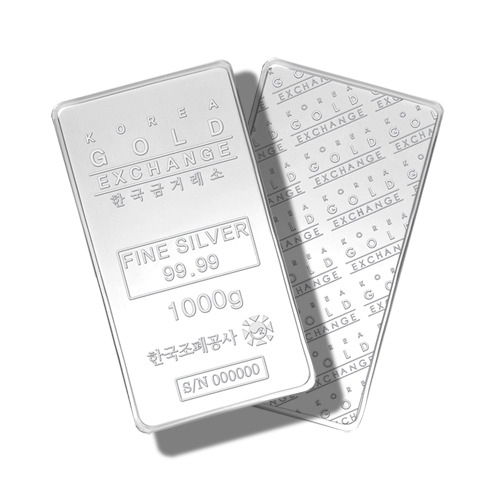 한국조폐공사 품질인증 실버바 1000g